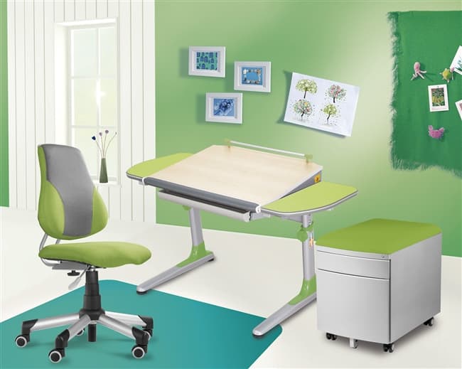 Pojízdný kontejner Mayer 32P8 30 463 — stříbrný, zelený aquaclean Mayer - náhled 2