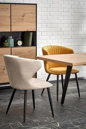 Rozkládací jídelní stůl DICKSON 2 — 150x90 (+60cm), masiv, přírodní Halmar - náhled 4