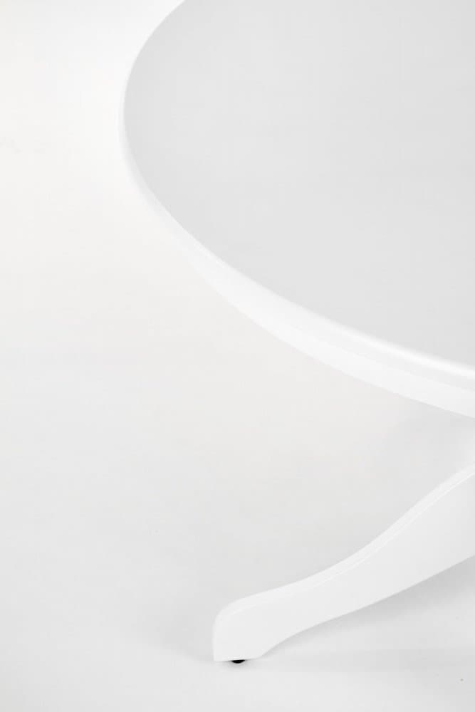 Jídelní kulatý stůl GLOSTER — průměr 106 cm, bílá Halmar - náhled 5