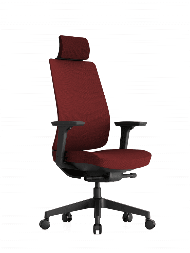 Kancelářská ergonomická židle K50 — černá, více barev Béžová - náhled 4