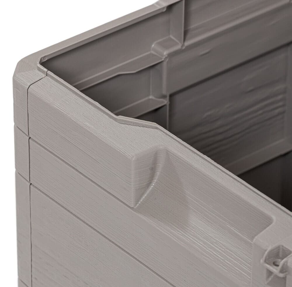 WOODYS zahradní plastový úložný box 90 L - světle šedá - náhled 5