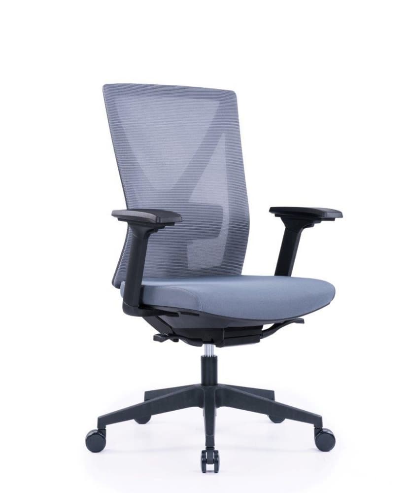 Kancelářská ergonomická židle NYON – více barev Modrá - náhled 4