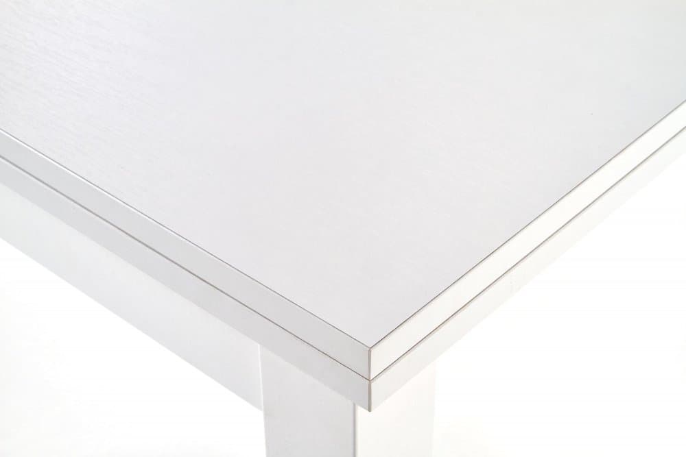 Jídelní rozkládací stůl GRACJAN - 80x80+80, MDF, bílá Halmar - náhled 5