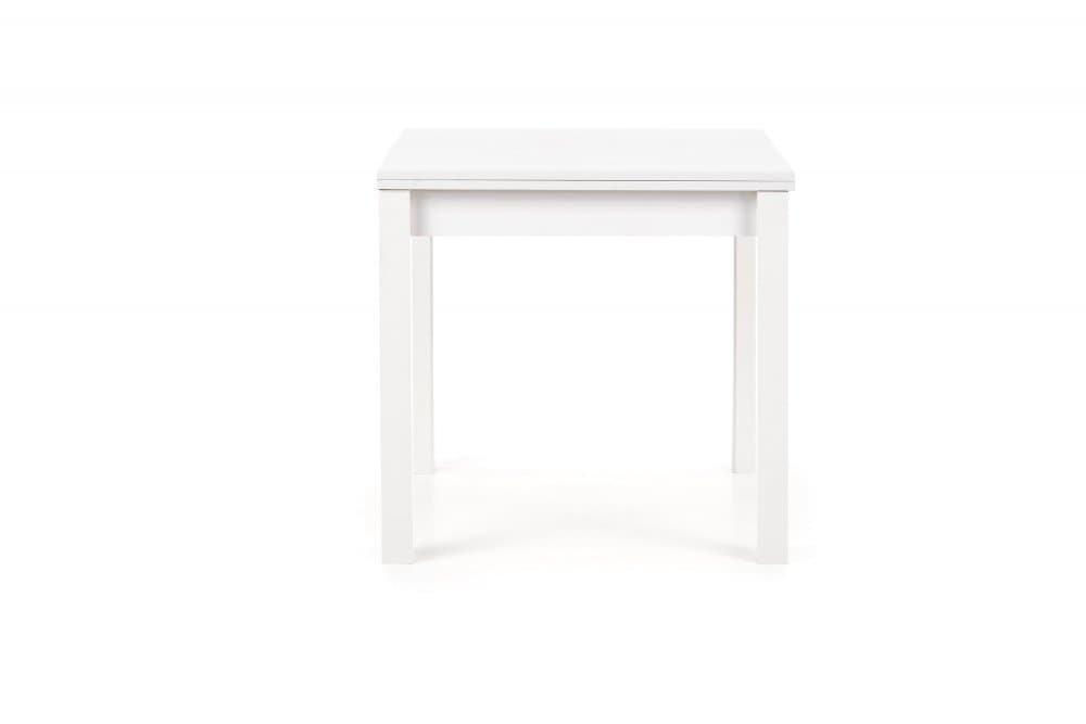 Jídelní rozkládací stůl GRACJAN - 80x80+80, MDF, bílá Halmar - náhled 3