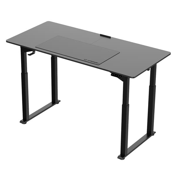 Elektricky výškově nastavitelný stůl UPLIFT — 160 cm, černá - náhled 4