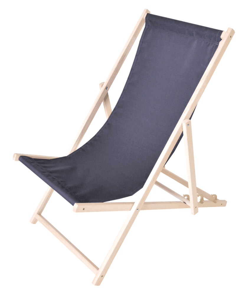 Bahama POLYESTER lehátko dřevěné přírodní - GRAFIT - náhled 4