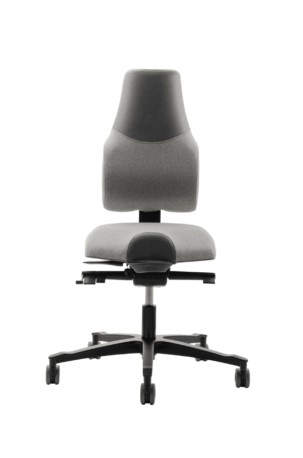 Zdravotní židle THERAPIA STANDI standardní látková –⁠ na míru, bez područek, více barev HX50/CX19 BLACK - náhled 5