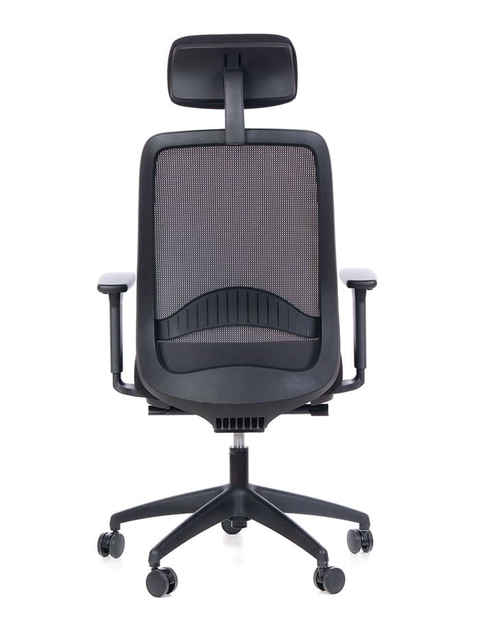 Kancelářská ergonomická židle Sego BARRA — síť, černá Sego - náhled 5