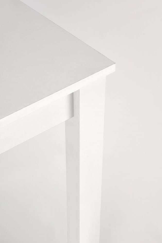 Jídelní rozkládací stůl GINO — 100x60 (+35cm), bílý Halmar - náhled 3