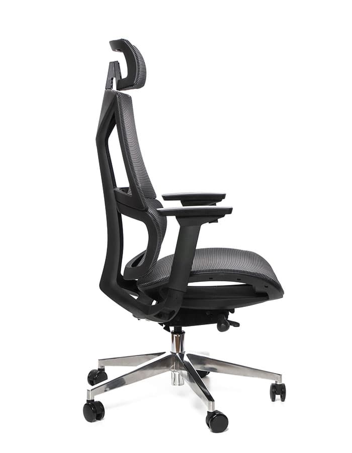 Kancelářská ergonomická židle Sego ERGO AIR — síť, černá Sego - náhled 2