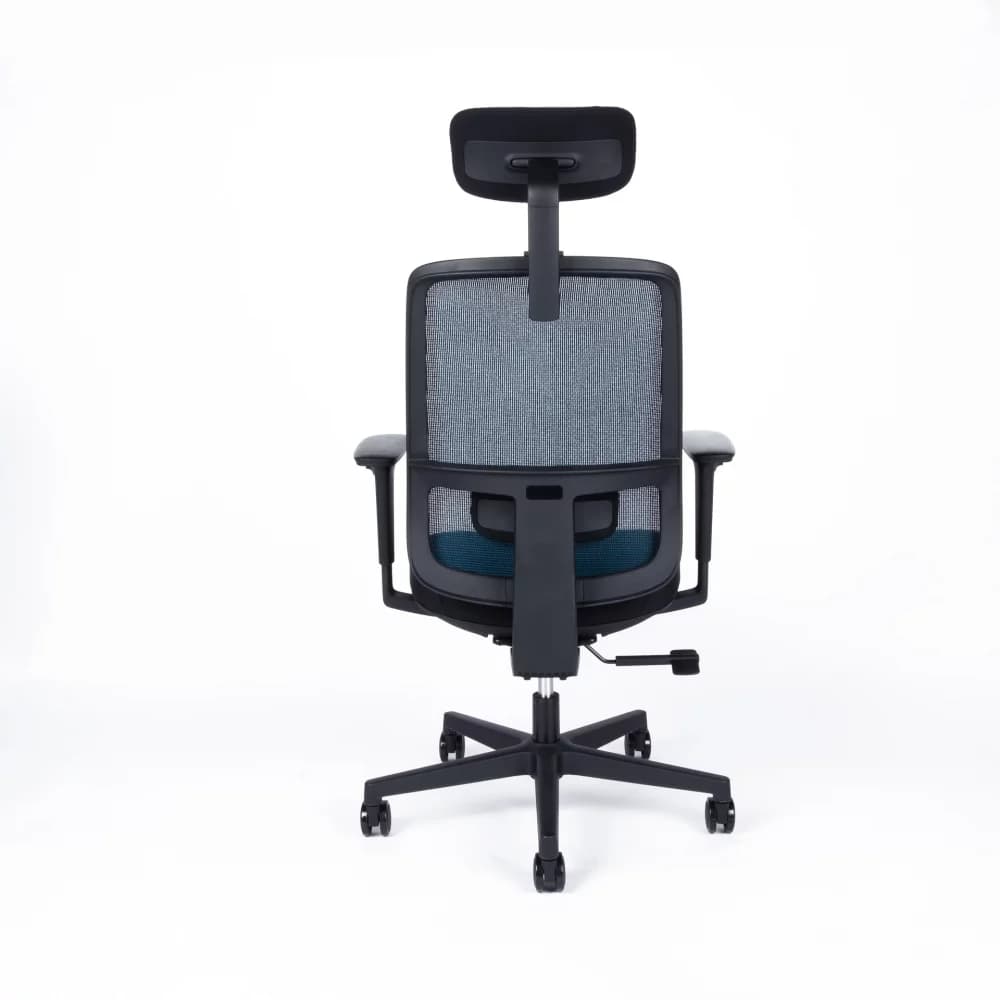 Kancelářská ergonomická židle CANTO — více barev Modrá - náhled 4