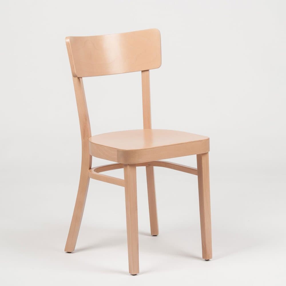 Masivní dřevěná jídelní židle KATE – elegantní retrodesign, více barev Stima buk