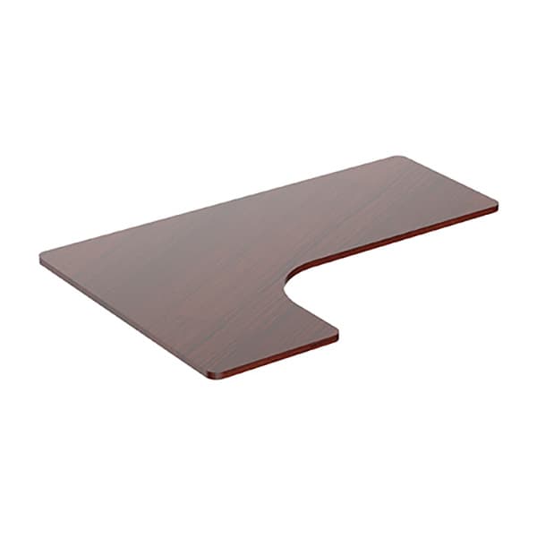 Deska stolu rohová ERGODESK CORNER— 160x110-60x2,5 cm, laminovaná dřevotříska, více barev akát - náhled 3