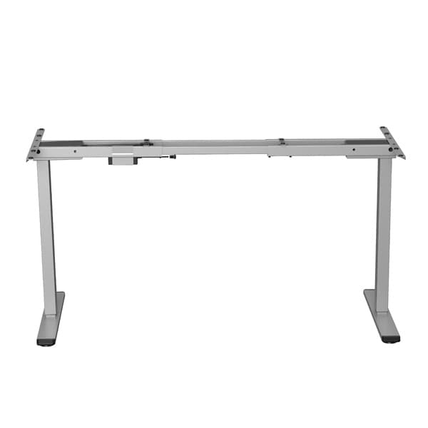 Elektricky výškově stavitelný rám stolu POWERTON – rozsah 500 mm, šedá, 100 kg - náhled 5