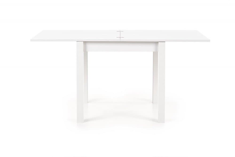 Jídelní rozkládací stůl GRACJAN - 80x80+80, MDF, bílá Halmar - náhled 4