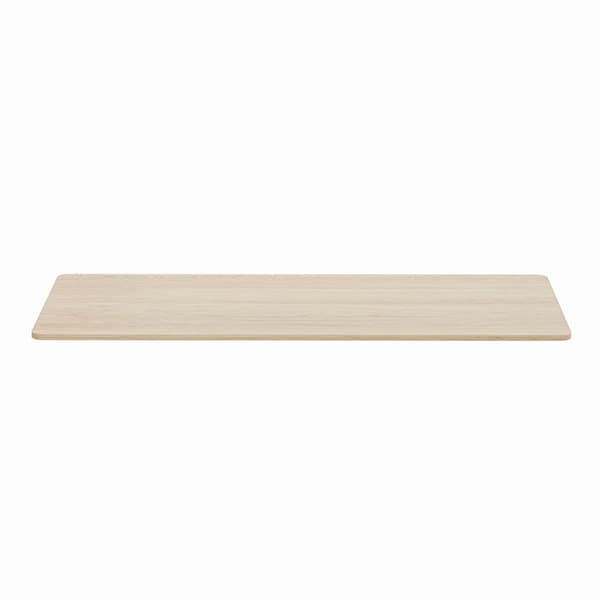 Deska stolu ERGODESK — 160x75x1,8 cm, laminovaná dřevotříska, více barev dub rustikal - náhled 3