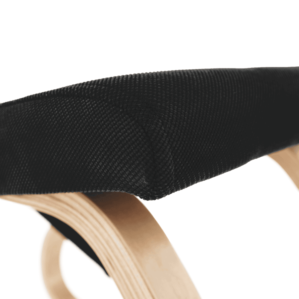 Ergonomická balanční klekačka RENAR – černá přírodní, Kondela - náhled 5