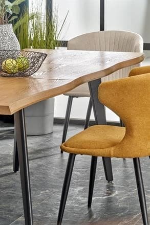 Rozkládací jídelní stůl DICKSON 2 — 150x90 (+60cm), masiv, přírodní Halmar - náhled 3