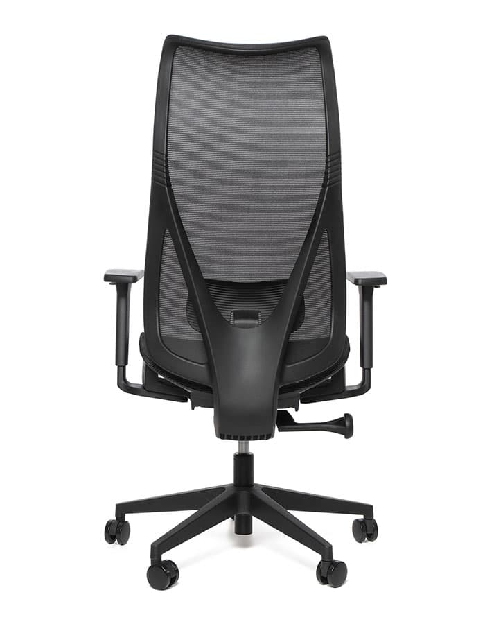 Kancelářská ergonomická židle Sego HARMONY — síť, černá Sego - náhled 5