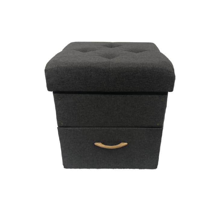 Taburet SULOT — šedá, více velikostí TYP 1 - 42×42×43 cm - náhled 3