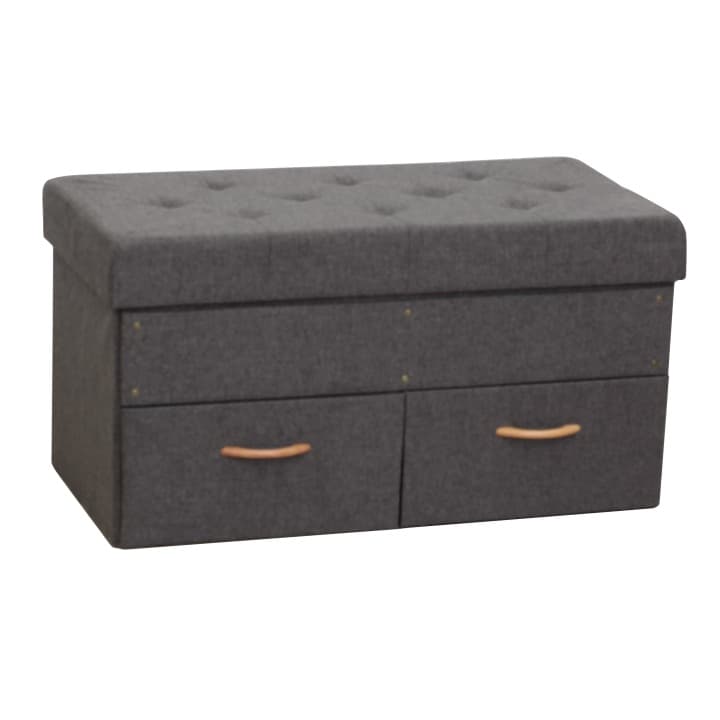 Taburet SULOT — šedá, více velikostí TYP 1 - 42×42×43 cm - náhled 2