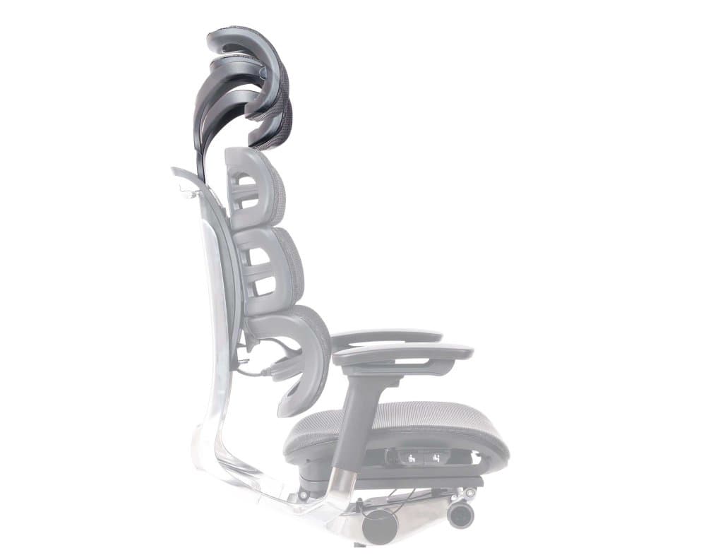 Kancelářská ergonomická židle TRINITY — černá Sego - náhled 4