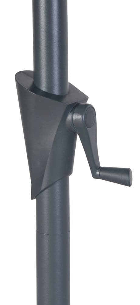 slunečník ROJA STANDARD 4m šedý - náhled 4