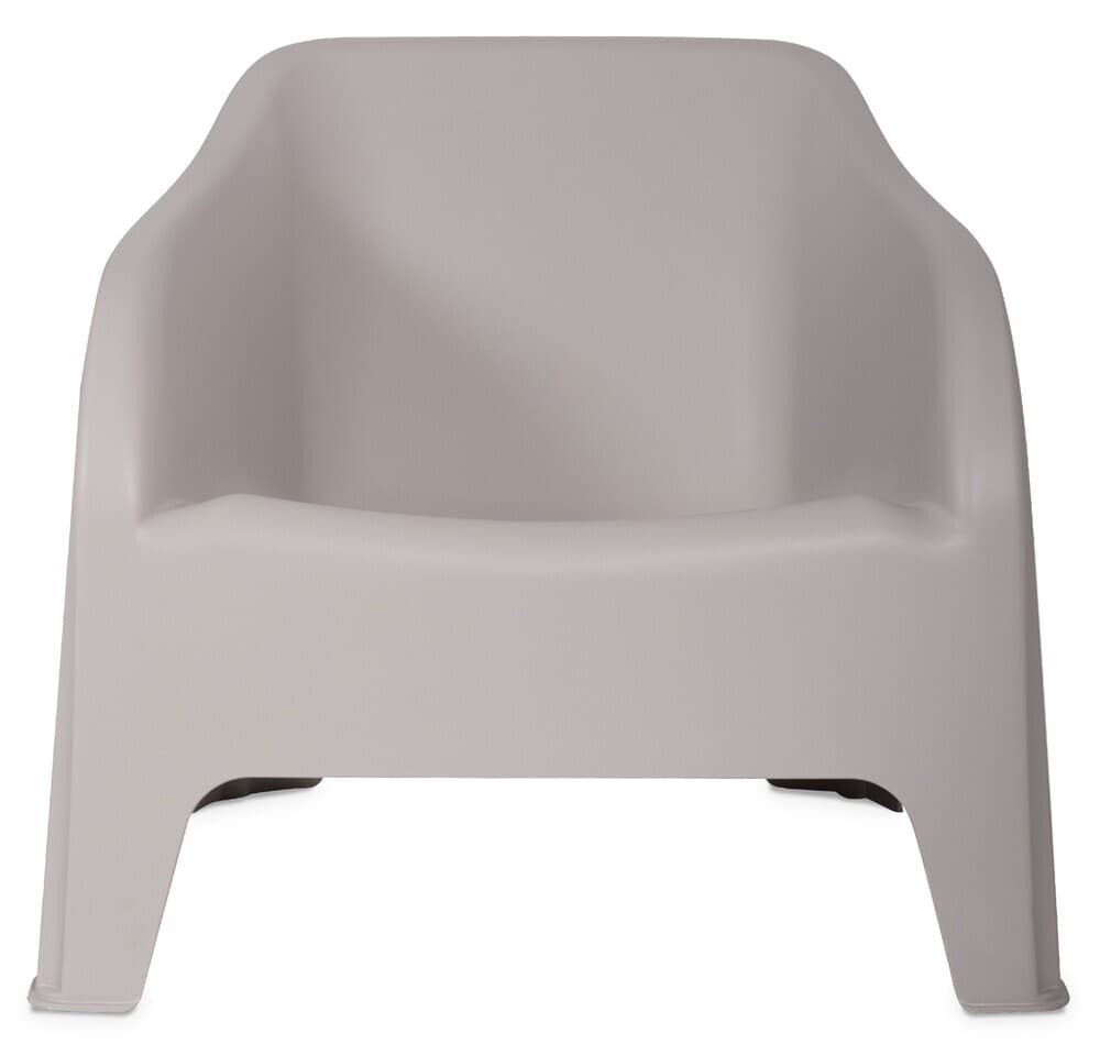 PETRA ARMCHAIR plastové křeslo - šedá - náhled 3