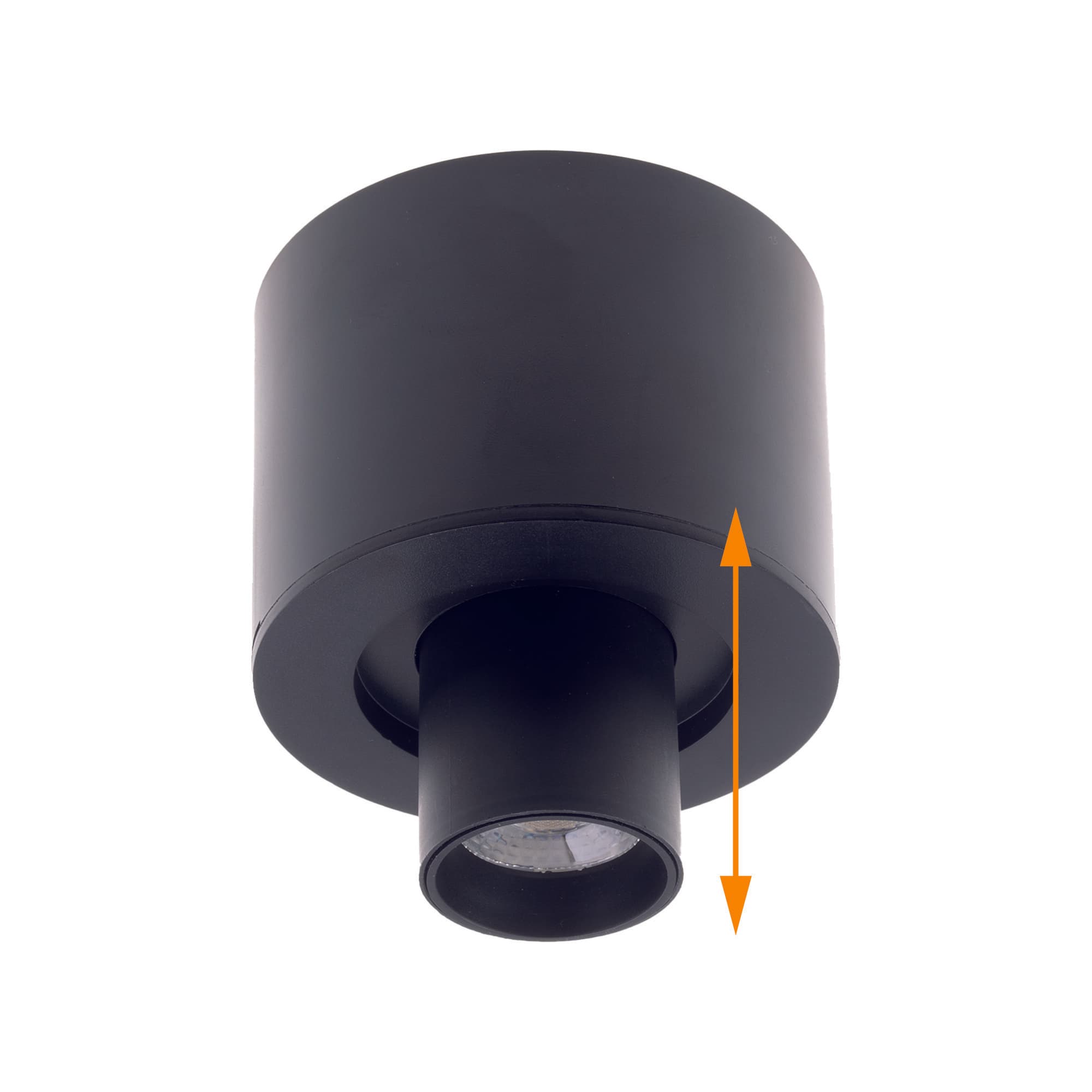 CCT LED bodové svítidlo ALIMO 6W černé - náhled 2