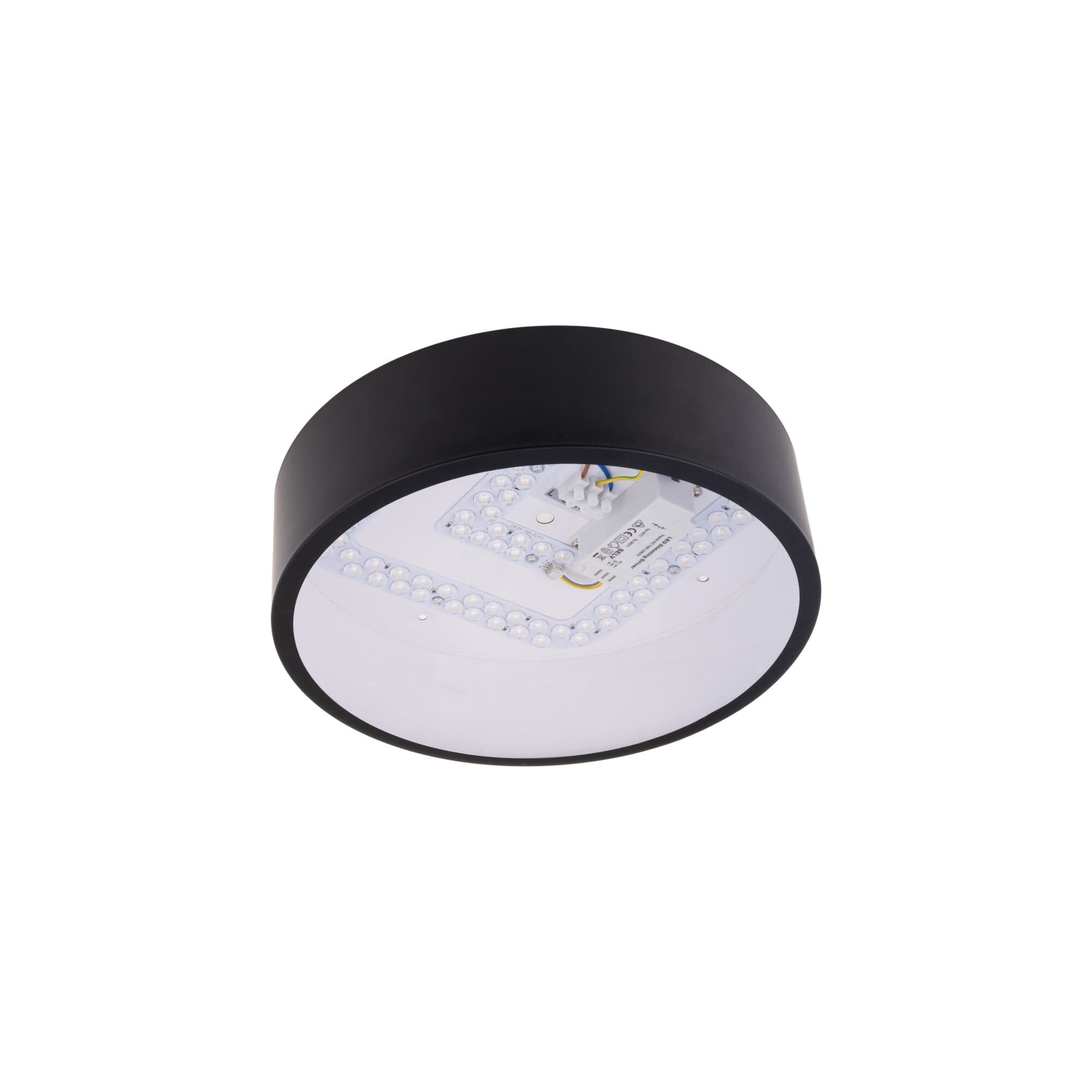 LED svítidlo RENDO 24W CCT kulaté černé stropní - náhled 2