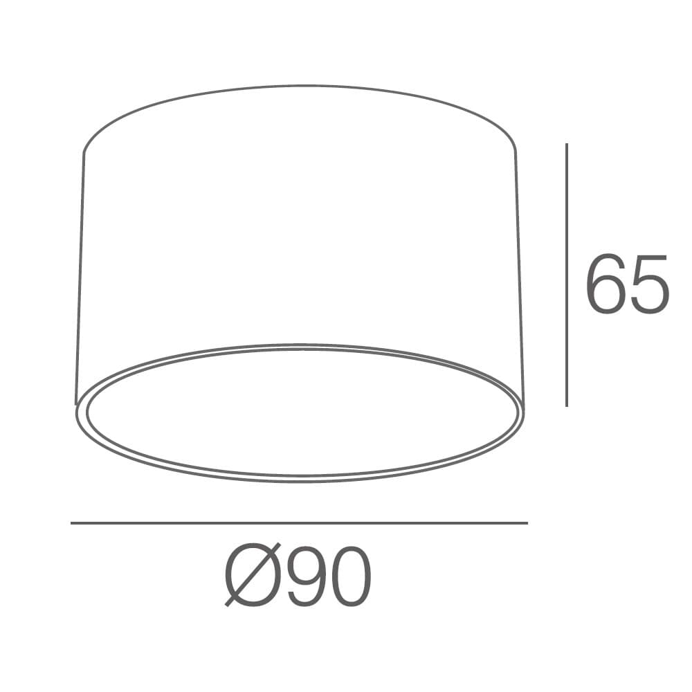 LED svítidlo LOXO 8W CCT bílé stropní - náhled 3