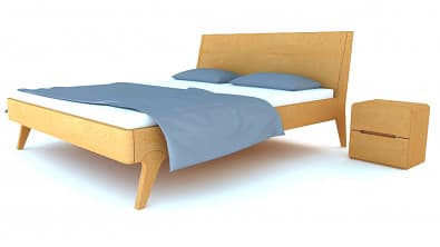Postelia LAGO Buk 140x200
