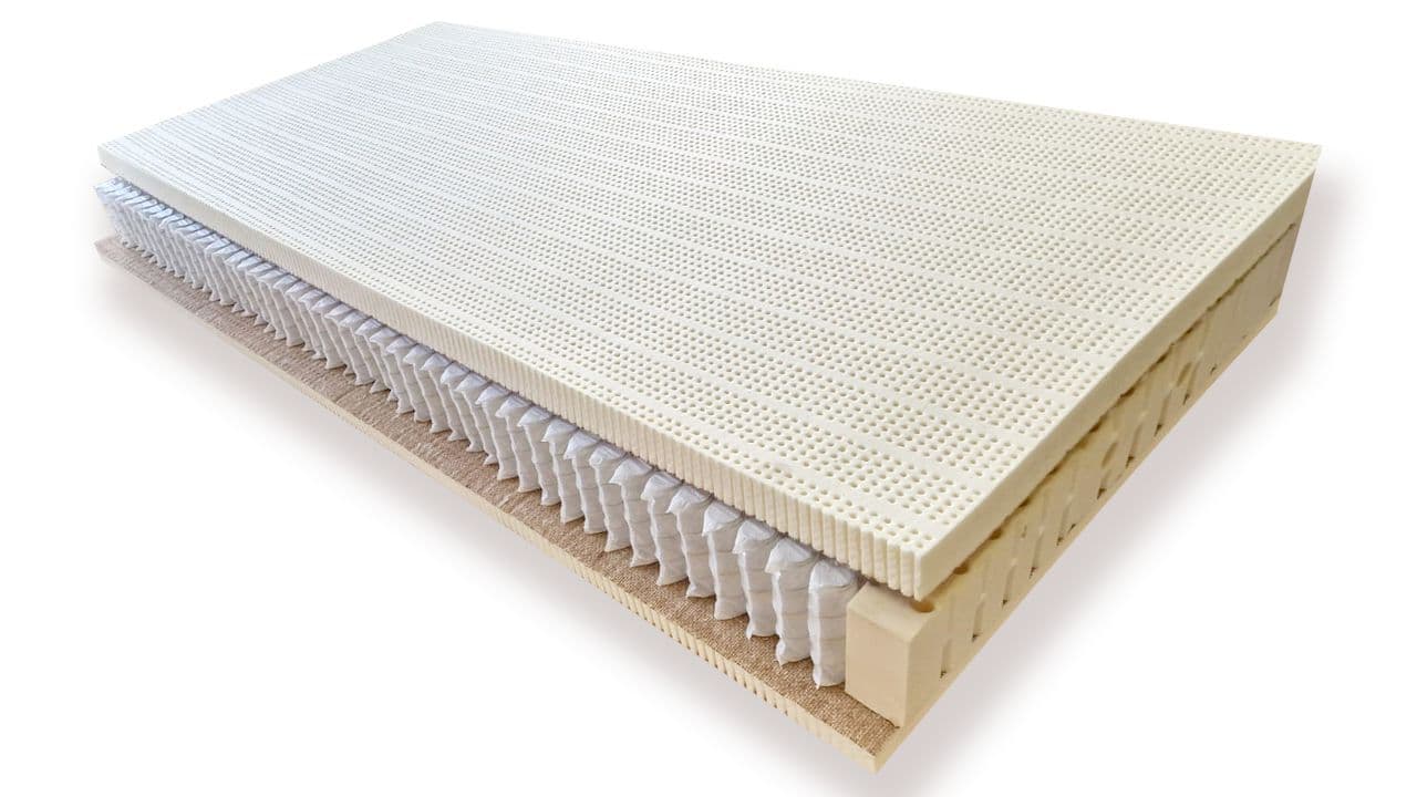 Postelia Latex NATUR SPRING MEDIUM 80x200 cm - náhled 4