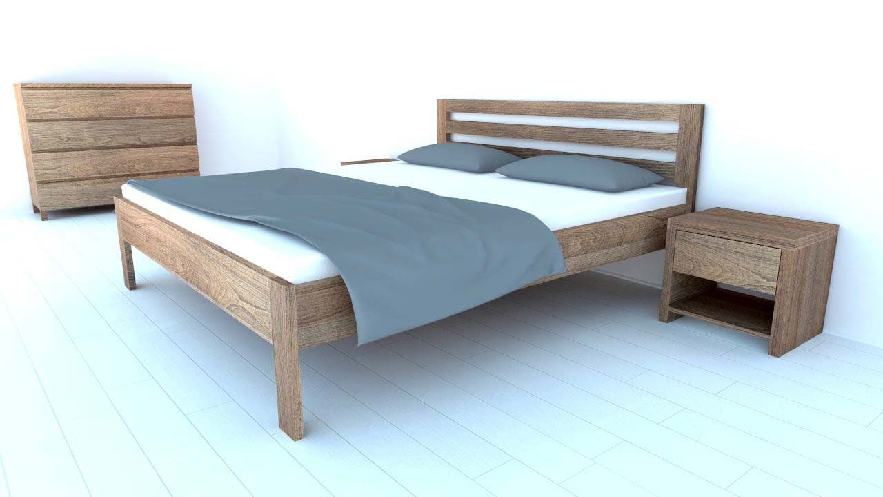 Postelia PAVLA, 140x200 cm, buk - náhled 4