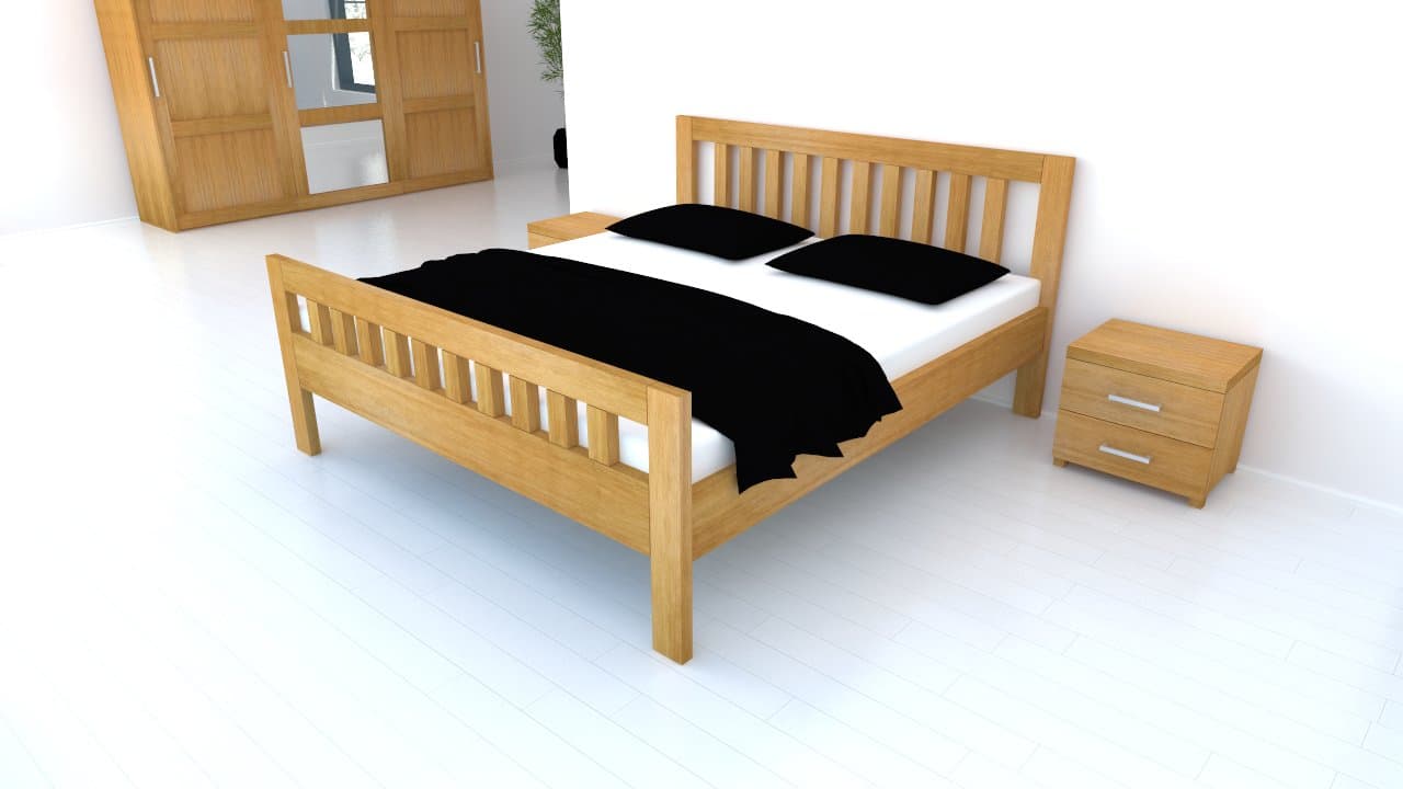 Postelia MIA PLUS Dub 140x200 - náhled 2