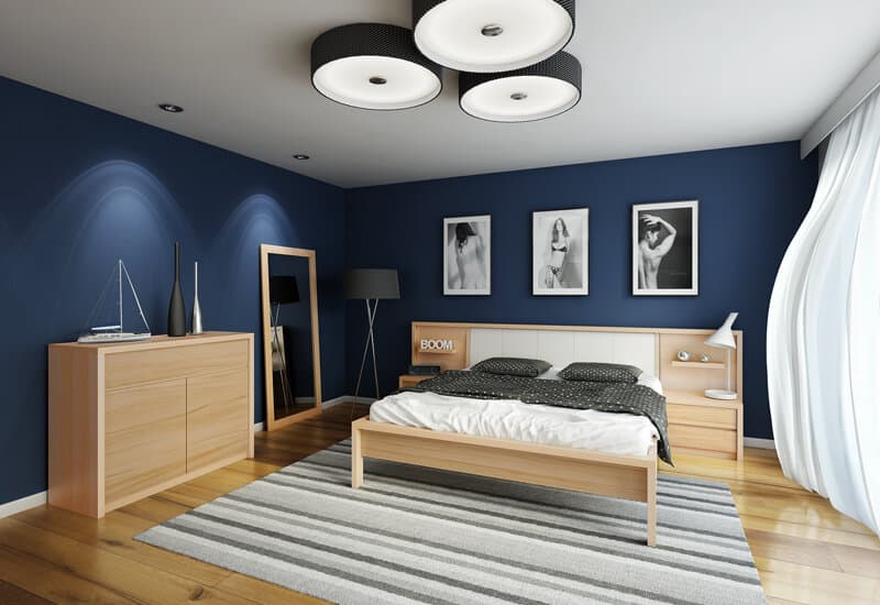 Postelia MARINA BELLE Buk 160x200 - náhled 3