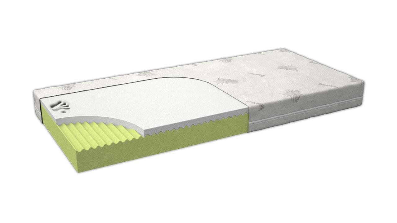 Postelia VISCO KOMFORT MEDIUM 180 x 80 cm - náhled 2