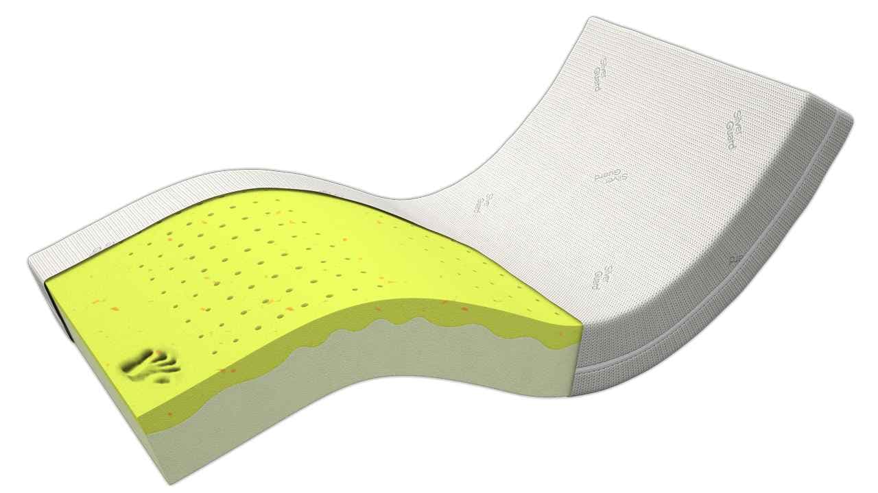 Postelia VISCO YOGA AIR MEDIUM 195 x 85 cm - náhled 3