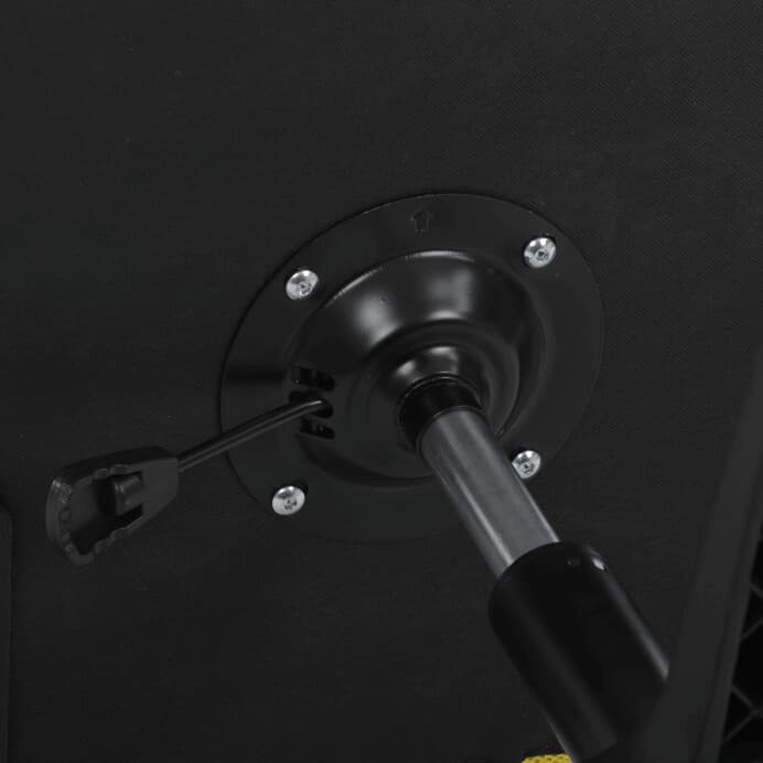 Dětská židle NINA – žlutá síťovina, houpací mechanismus Autronic - náhled 3
