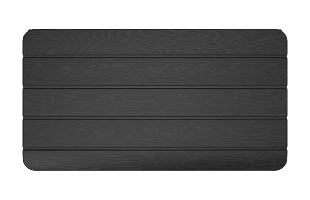 DOLOMITI 500 L zahradní plastový úložný box - grafit - náhled 2