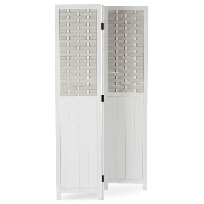 Elegantní bílý paraván LIVARO z masivu pro moderní interiéry Autronic - náhled 3
