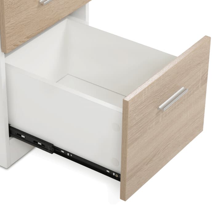 Stylový kancelářský stůl RENO 120x60cm s šuplíky – melamin, dub sonoma Autronic - náhled 3