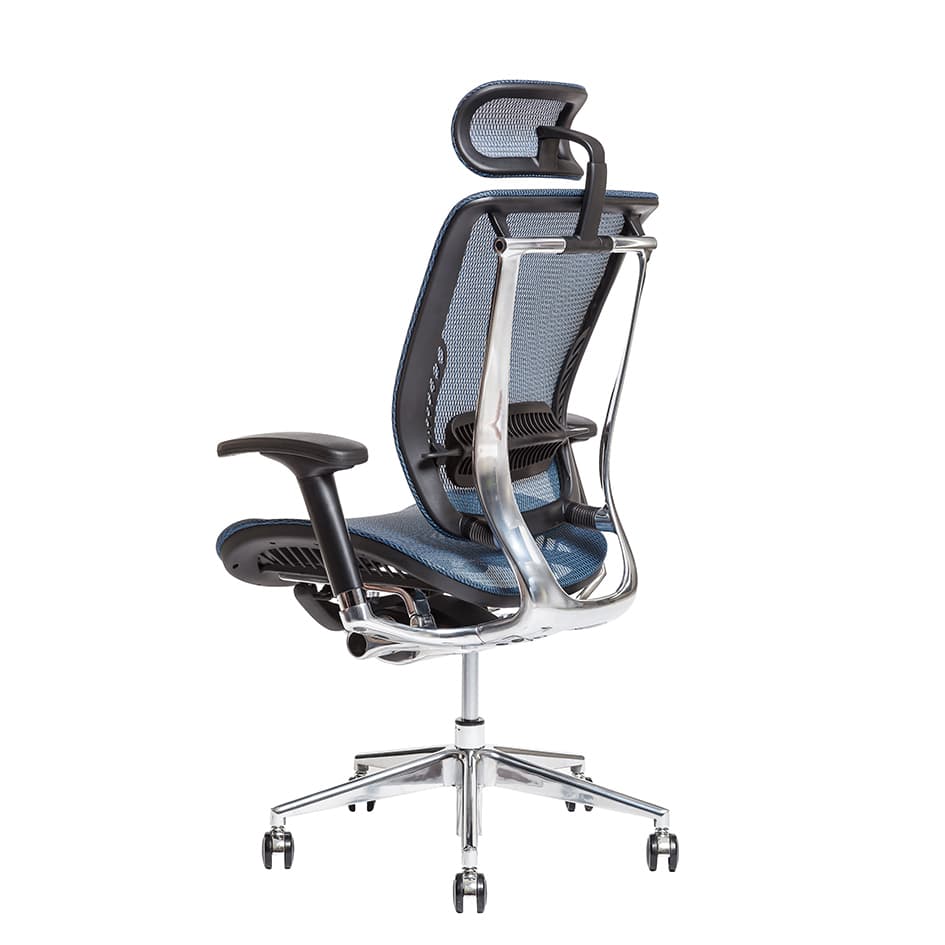 Kancelářská ergonomická židle LACERTA — více barev, nosnost 150 kg Antracit - náhled 3