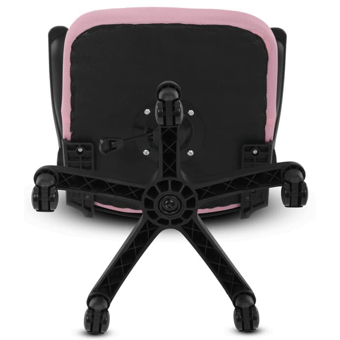 Dětská židle NINA – růžová síťovina, houpací mechanismus Autronic - náhled 4