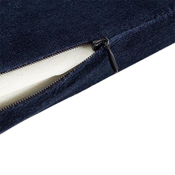 Ergonomická bederní opěrka - paměťová pěna, modrá - náhled 3