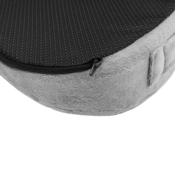 Ergonomický podsedák pod hýždě - paměťová pěna, šedá - náhled 3
