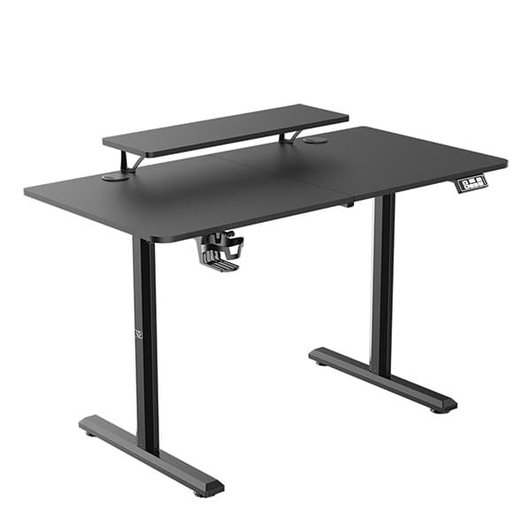 Elektricky výškově nastavitelný stůl HIGHLANDER - 120 cm, černá - náhled 5