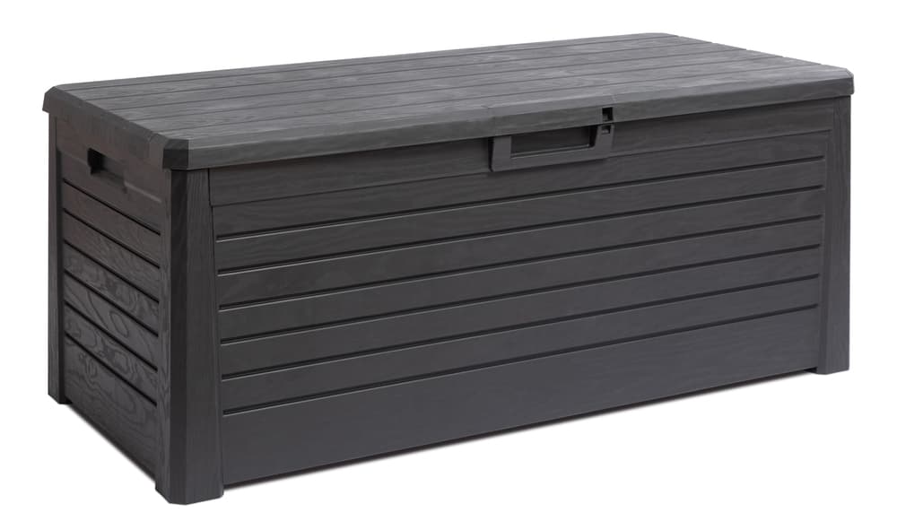 FLORIDA zahradní plastový úložný box 550 L - grafit - náhled 5