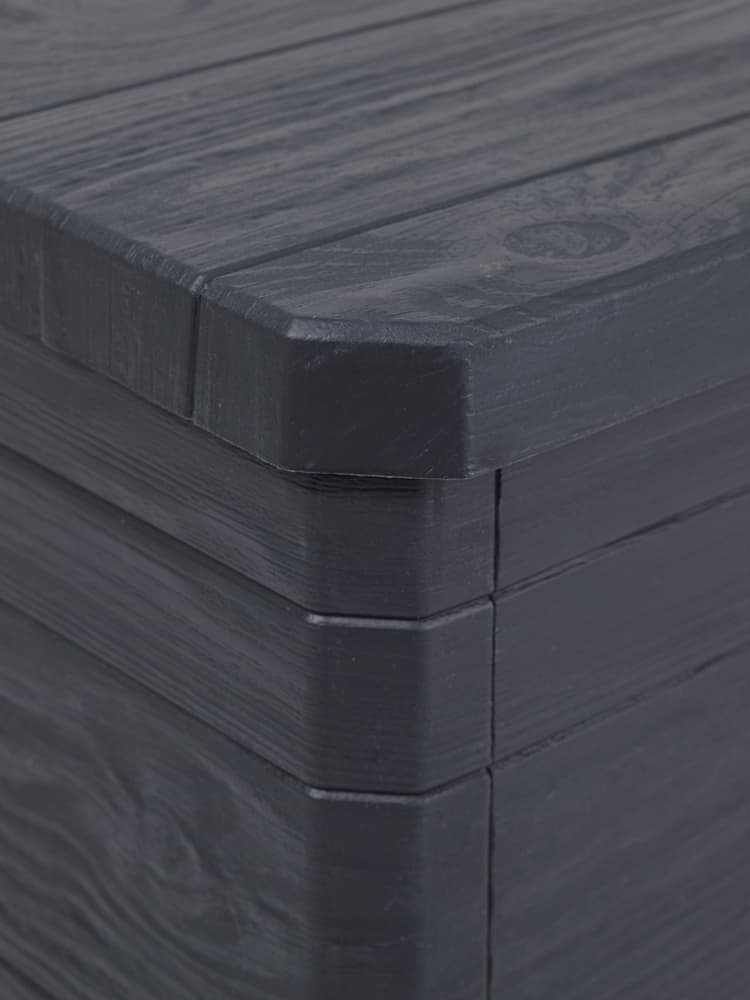 WOODYS zahradní plastový úložný box 280 L - grafit - náhled 2