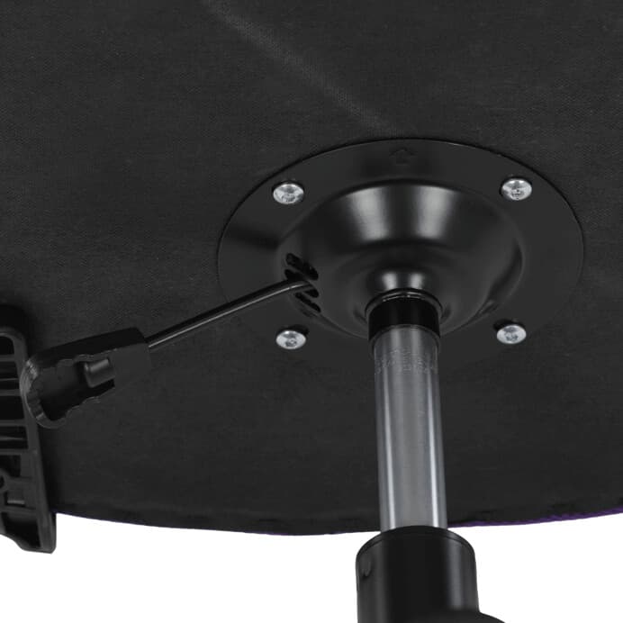 Dětská židle NINA – fialová síťovina, houpací mechanismus Autronic - náhled 4